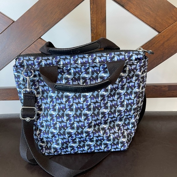 Kipling Women's Nylon bag crossbody adjustable strap purse tote lunch wipeable - Picture 3 of 16